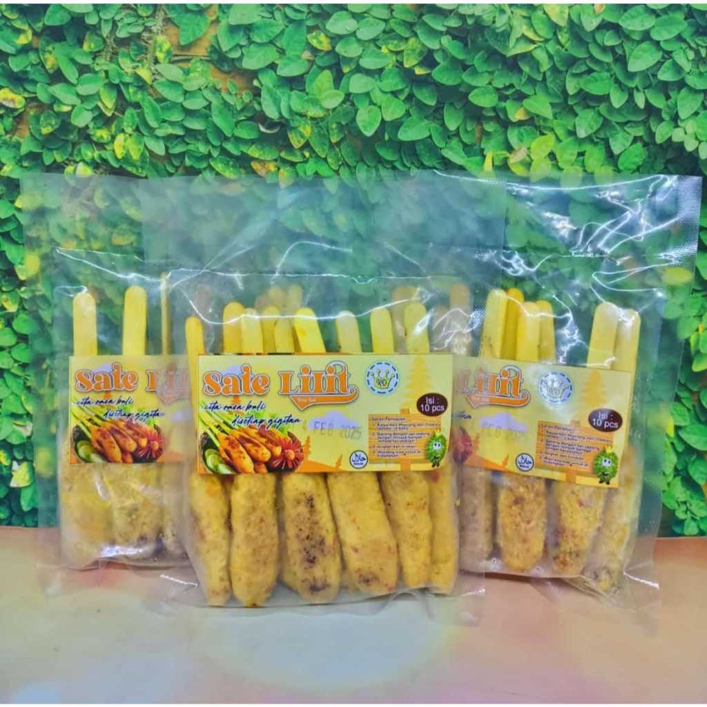 

SATE LILIT AYAM ISI 10 SATE LILIT FROZEN