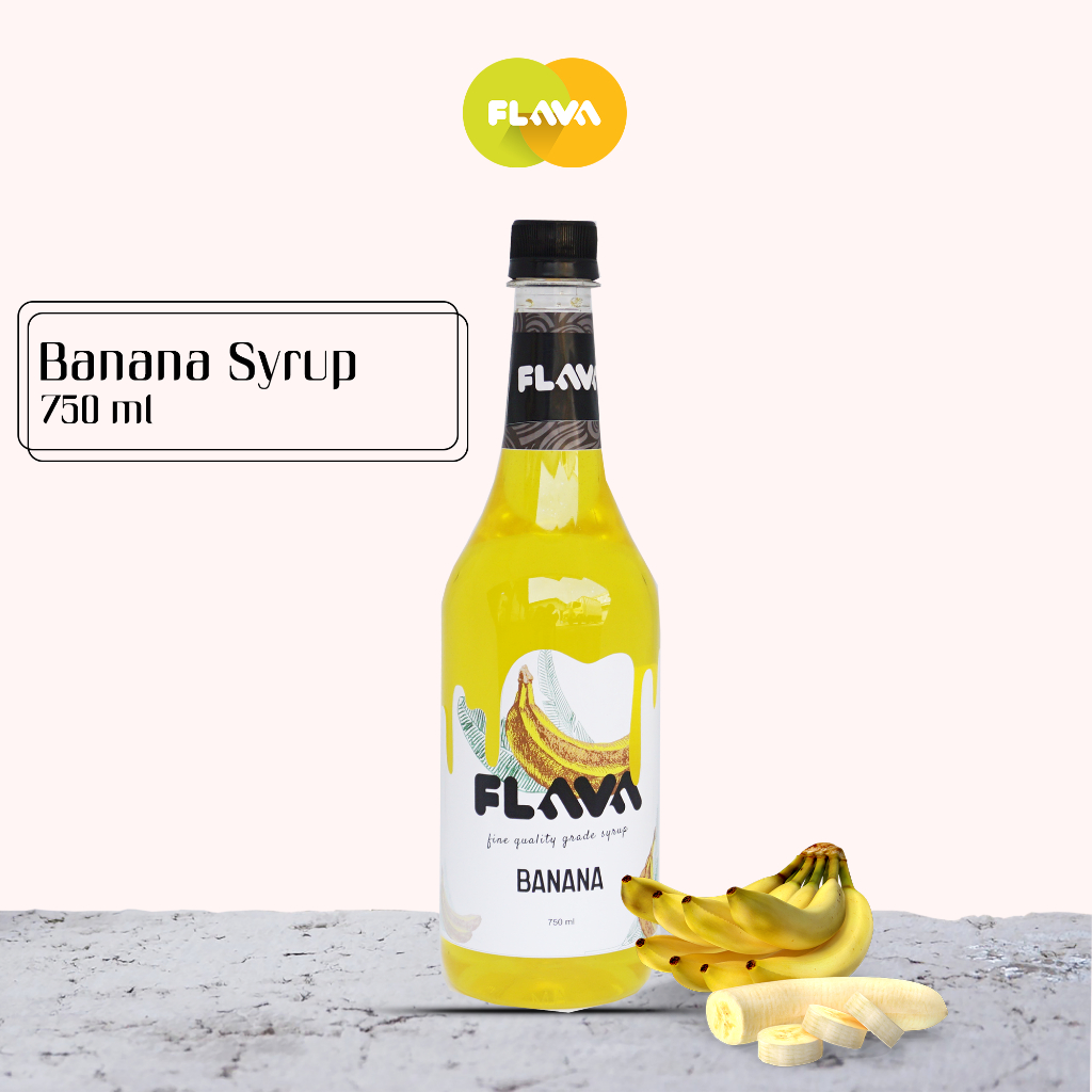 

Flava Syrup Banana 750 ml