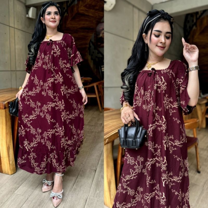 Daster Fuji Jumbo Rayon Super Muat Bb Sampai BB 80an