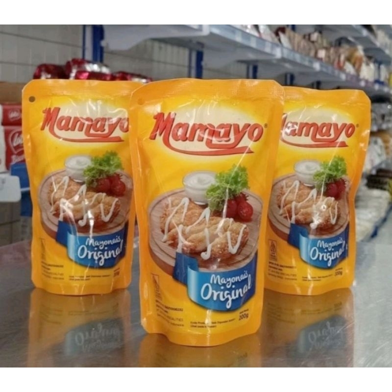 

Mamayo Mayonnaise 200gr/Mayonaise/Mamayo Mayonaise Original/isian Risol/isian Kebab/isian Salad