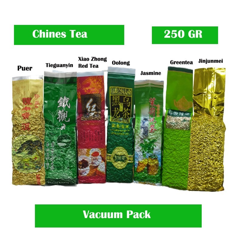 

Chinese Tea Kemasan Vaccum Pack 250gr