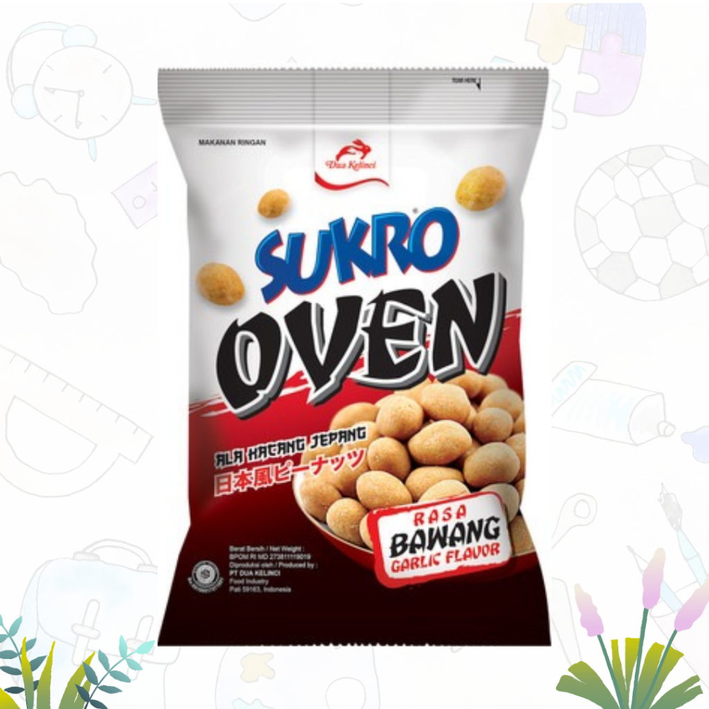 

Kacang Sukro Oven Rasa Bawang 21gr (PCS)