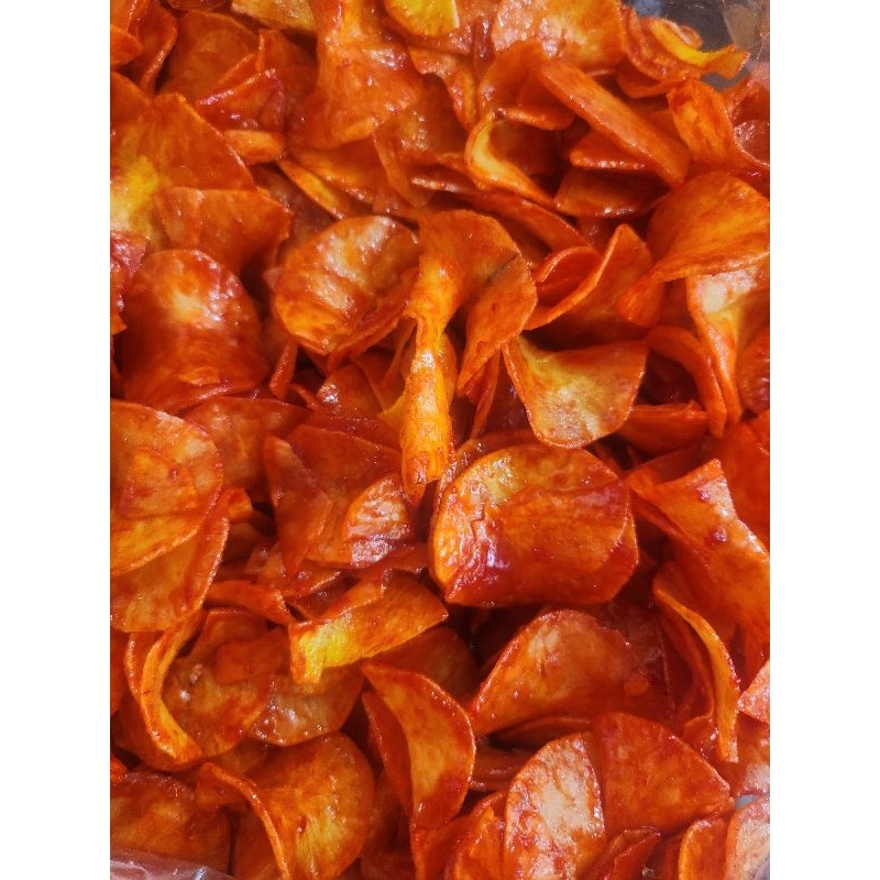 

KERUPUK SANJAI BALADO BULEK PEDAS MANIS 250g s/d 1kg
