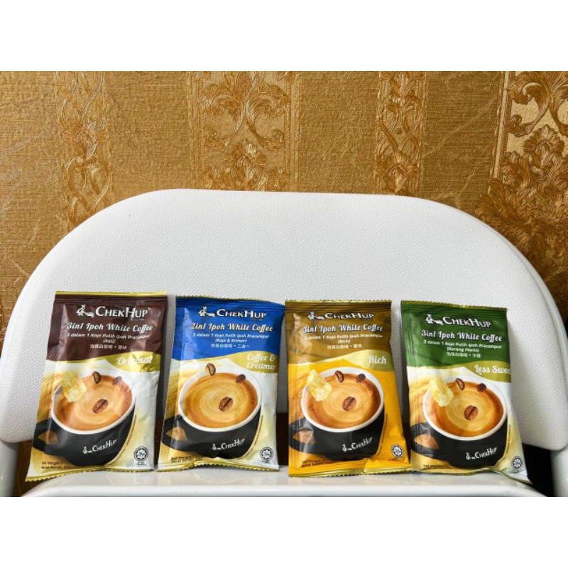 

Chek Hup White Coffee eceran (1 sachet) all variant