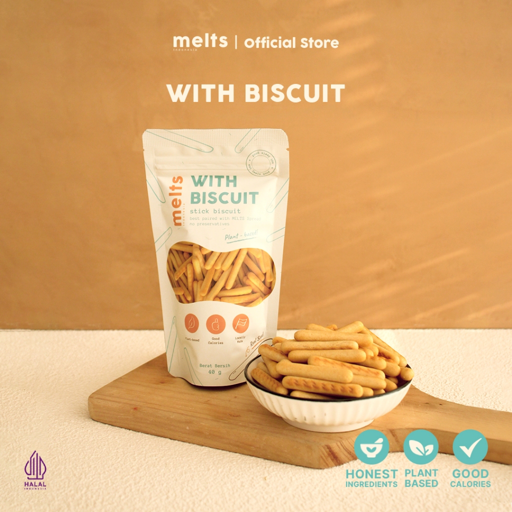 

Melts With Biscuit Pouch - Biskuit Stik