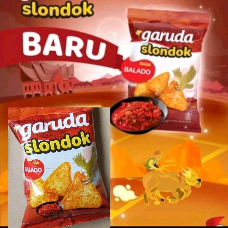 

Garuda slondok rasa balado 15gr x 10 pcs