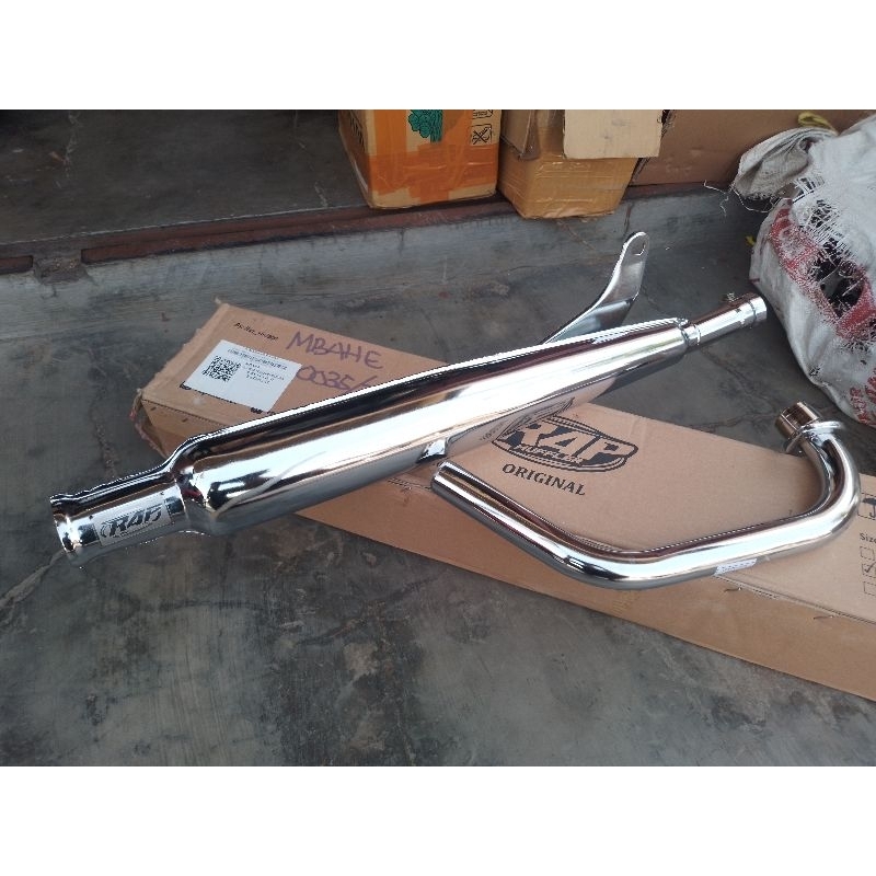 Knalpot Corbi Plorr RAP Muffler Leheran diameter 35