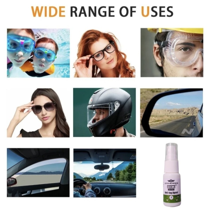Spray Anti Fog Kaca Mobil Nano Coating Spray Anti Fog Helm HGKJ