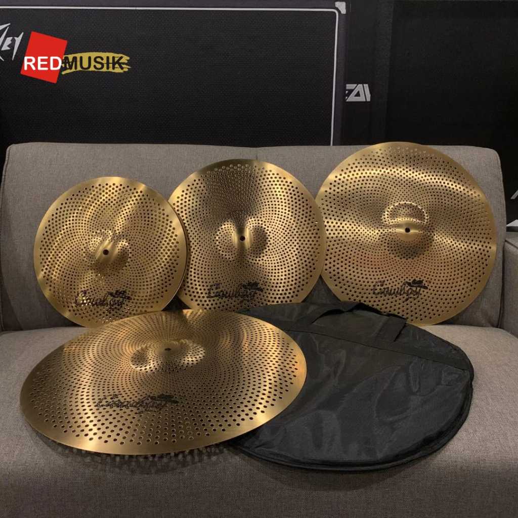 Cymbal Cowboy Gold 14" Hihat 16" Crash 18" Ride 20" Ride Cymbal Drum