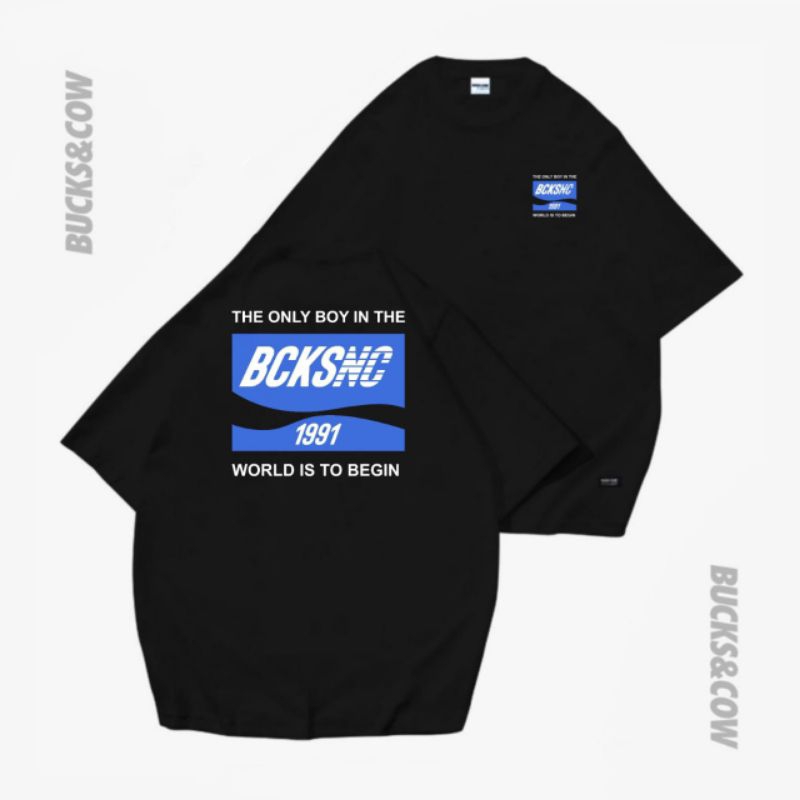 TSHIRT KAOS DISTRO BUCKS AND COW