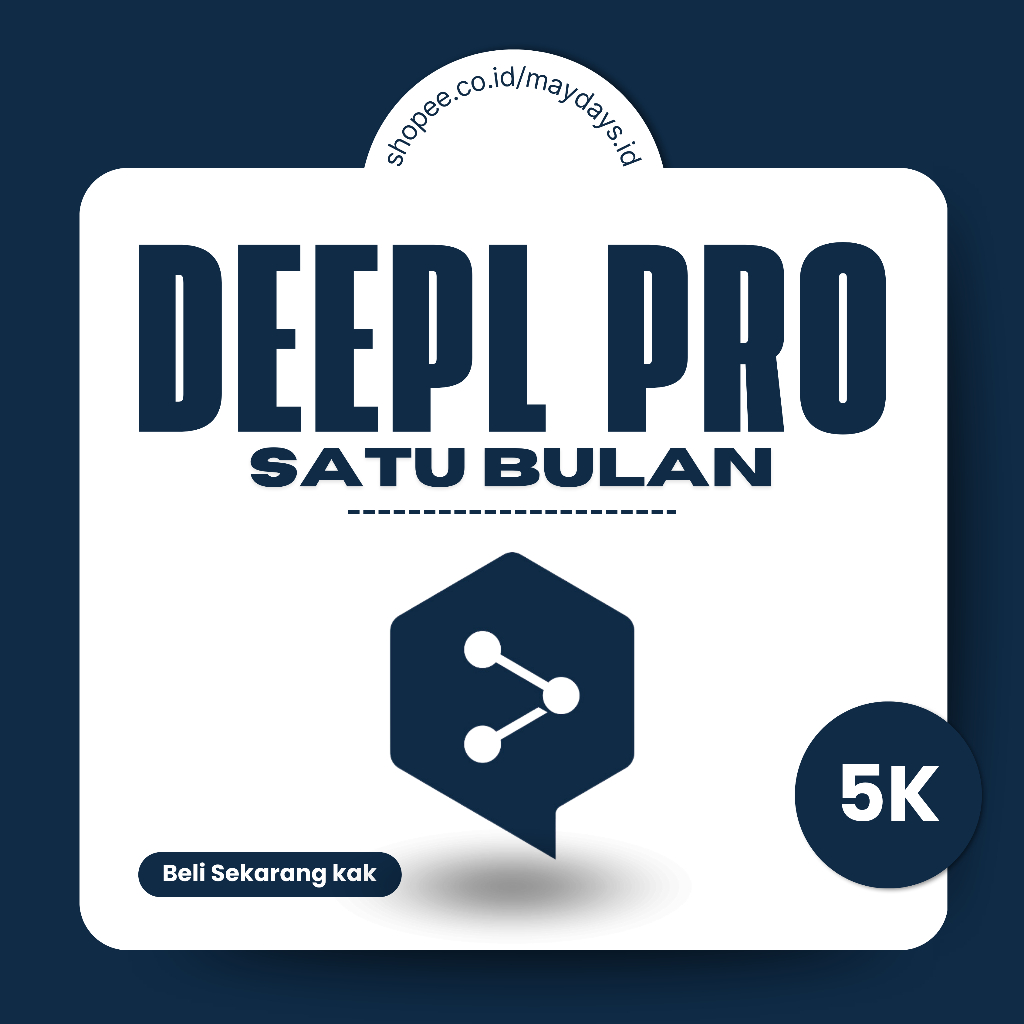 DEEPL SEBULAN PREMIUM TERMURAH