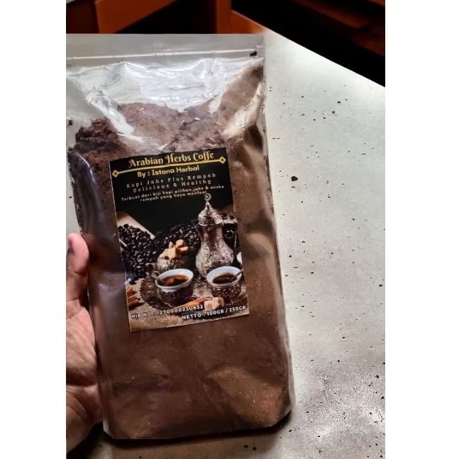 

BUBUK KOPI JAHE REMPAH_KOPI JAHE HOME MADE_KOPI JAHE REMPAH 500 GRAM_KOPI ARABIAN