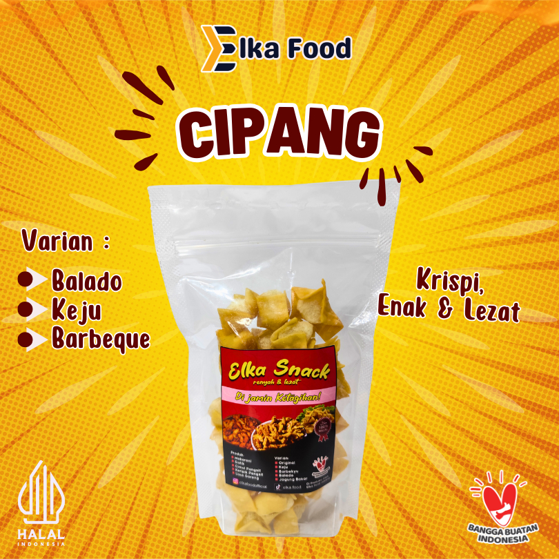 

Snack Cipang 100 Gram - Camilan Renyah dengan Rasa Original yang Autentik!