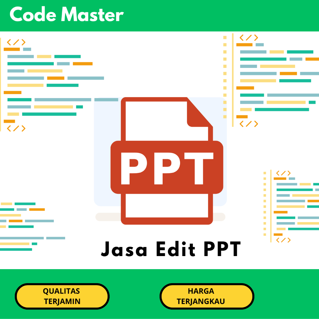 Jasa Pembuatan PPT