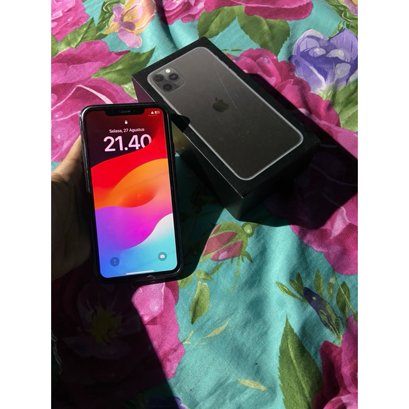 iPhone 11 Pro Max 256 iCloud Kosong ~ Minus Baca Dreskripsi