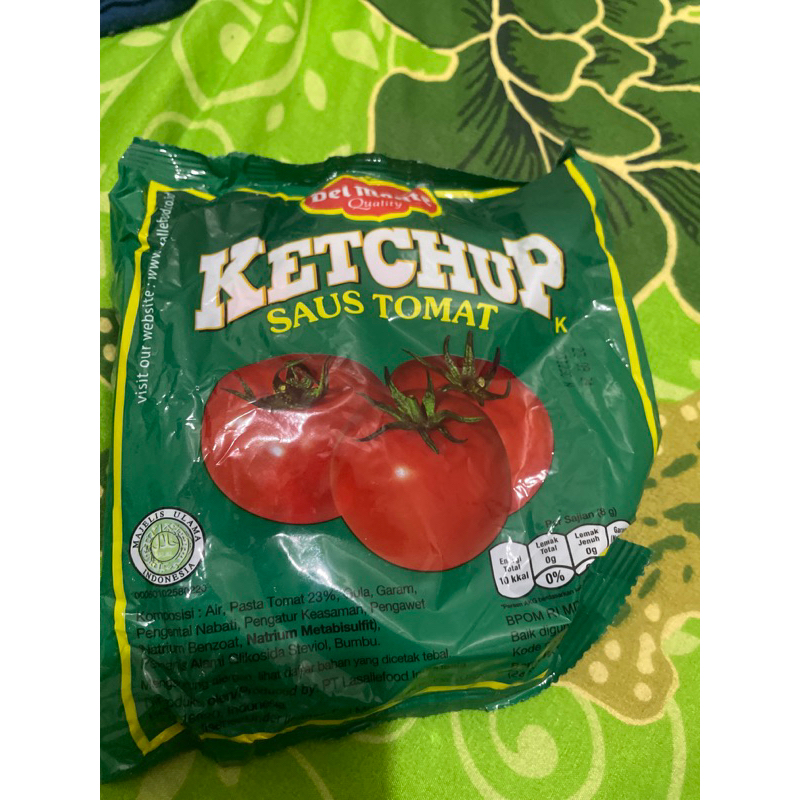 

Saus Tomat Delmonte 1 Pak isi 24 Pcs / Delmonte Ketchup Sachet
