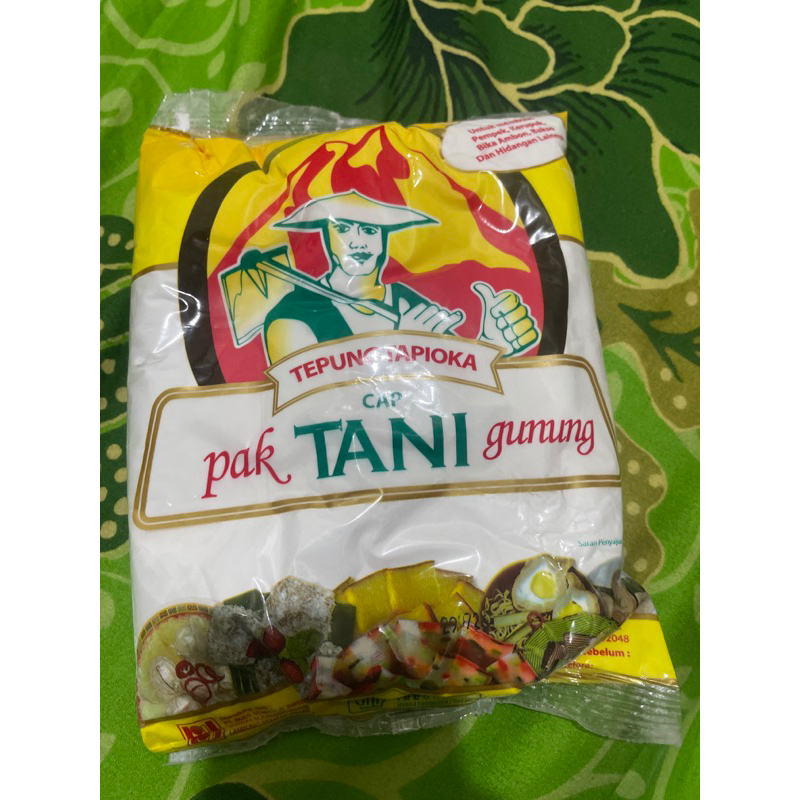 

Tepung Tapioca Cap Pak Tani Gunung 500 Gram / Tapioka Pak Tani Gunung 500 Gram