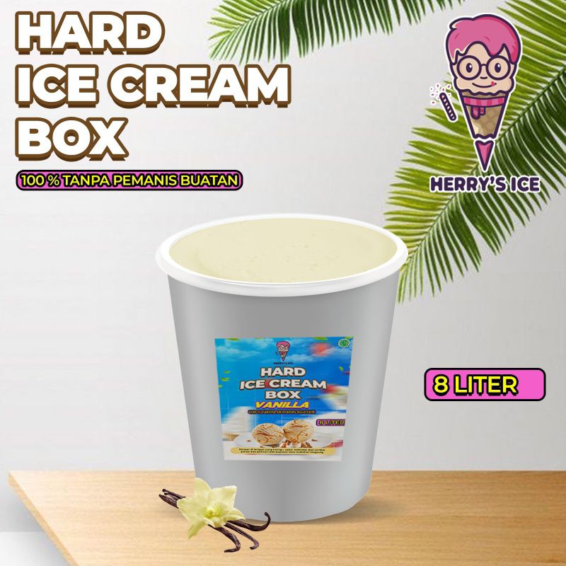 

hard ice cream 8 liter/all variant ice cream es krim ember 8L eskrim