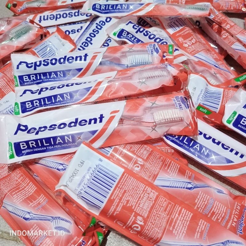 Sikat Gigi Pepsodent Brilian/Sikat gigi/Sikat gigi pepsodent