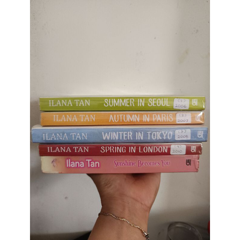 TAKE ALL 5 BUKU NOVEL ILANA TAN Preloved