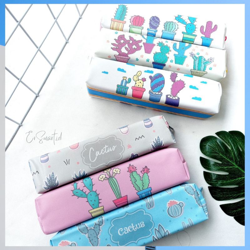 

KOTAK PENSIL / TEMPAT PENSIL / ZIPPER BAG MOTIF KAKTUS (KPTP99)