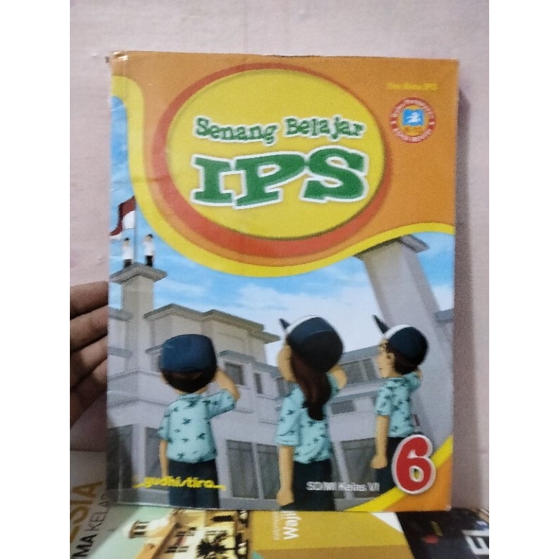 buku ios/senang belajar ips kelas 6 VI sd mi yudhistira edisi revisi