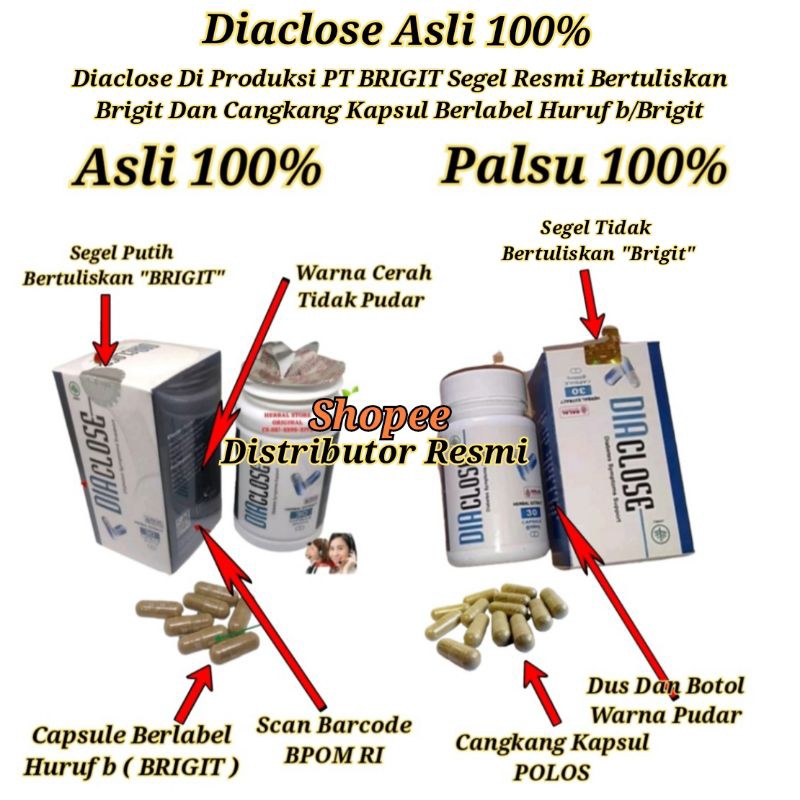 Diaclose Asli 100% Obat Diaclose Original