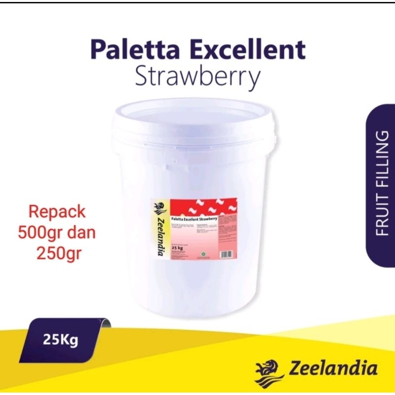 

Selai strowbery palletta 500g zeelandia paletta