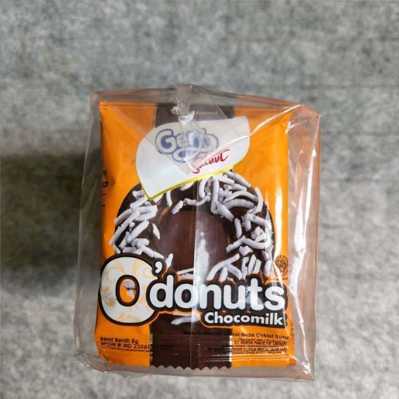 

Gery Saluut O'donuts Chocomilk Isi 24pcs