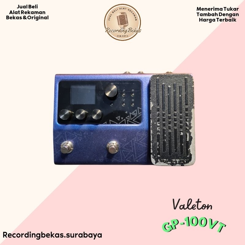 Multieffect Valeton GP-100VT (Bekas)