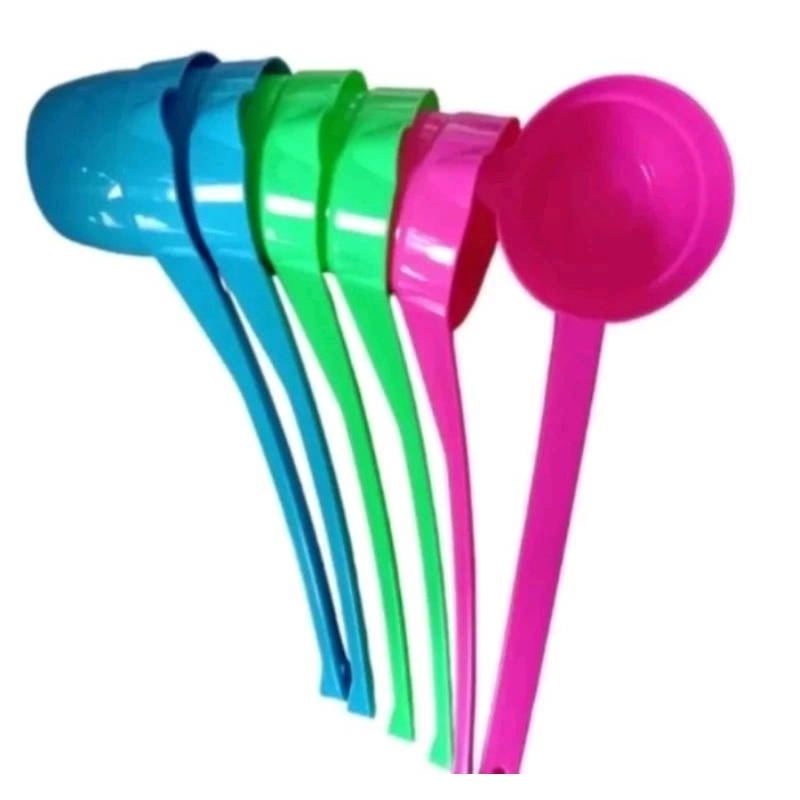 (2pcs) Gayung Bajigur Kecil Besar Gayung Air Gagang Panjang Es Plastik Kelapa