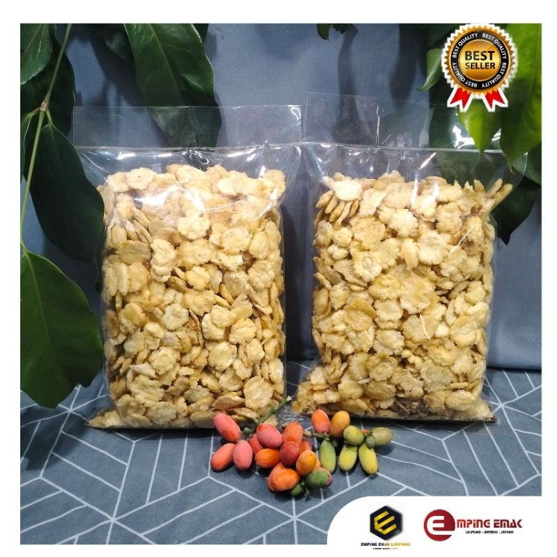 

EMPING MELINJO KLETUK RASA ASIN GURIH 500 GR/SETENGAH KILOASLI LIMPUNG