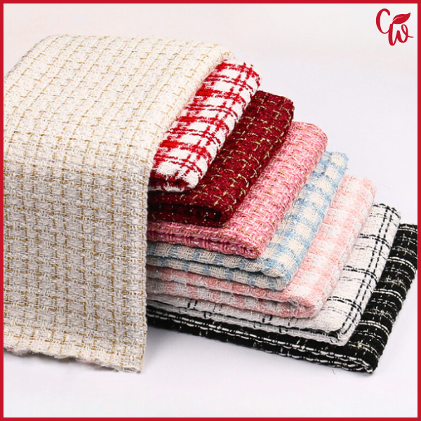 

Wrapping Korean Tweed Bahan Kain Buket Bunga Tweet / Kain Pembungkus KB6268