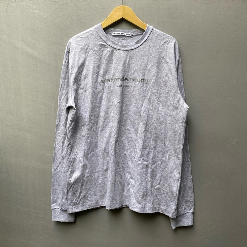 ALEXANDERWANG GLITTER EFFECT LONGSLEEVE