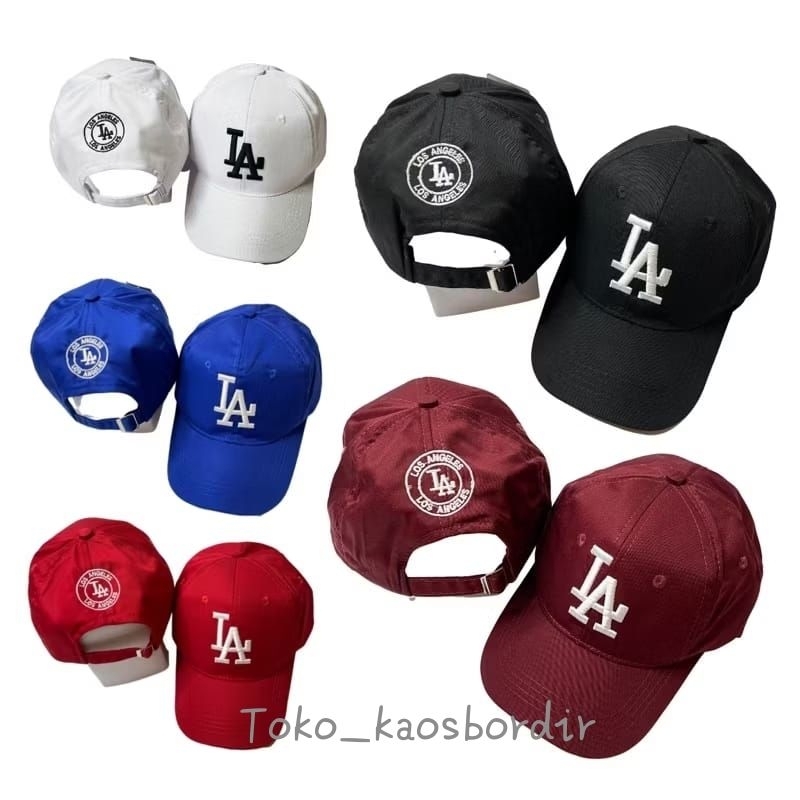 TOPI PRIA WANITA BORDIR LA | TOPI DISTRO LA