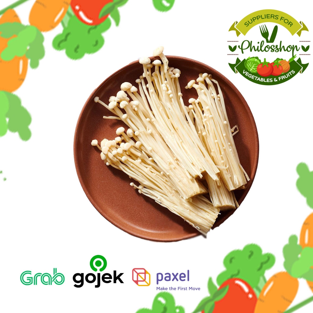 

JAMUR ENOKI CHINA FRESH 100GR/PACK