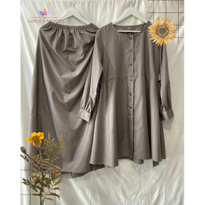 OneSet Tunik Rok Dewasa