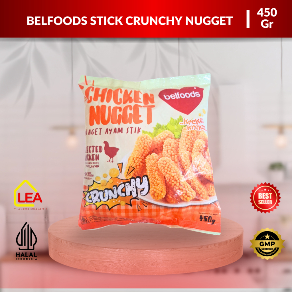 

Belfoods Stick Crunchy Nugget 450gr