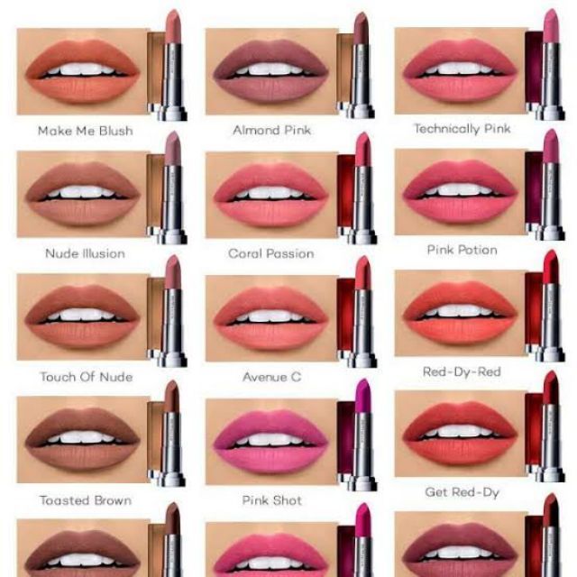 MAYBELLINE MATTE LIPSTICK