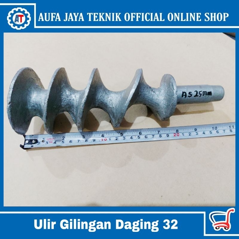 Ulir gilingan daging no32/ ulir ulir,sepiral, as gilingan daging no 32