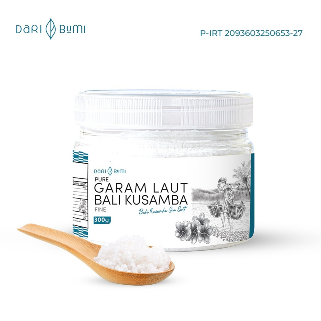 

Dari Bumi Garam Laut Bali Kusamba Sea Salt Organik Original