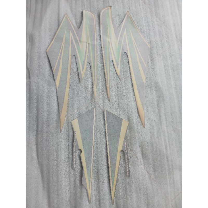 striping grapic rx king 2003 hijau original