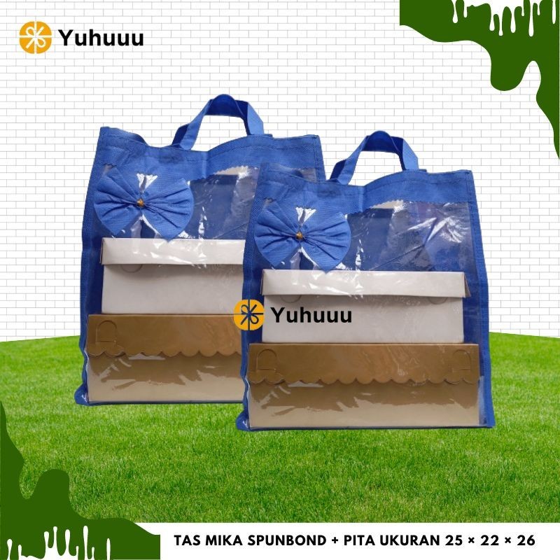 

Tas Mika Kain Spunbond Pita Untuk Nasi Box Hajatan 20 × 20 22 × 22