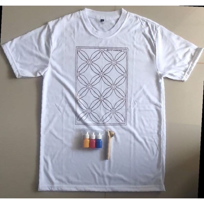 

Membatik Kaos paket Lengkap Canting Warna SMP SMA