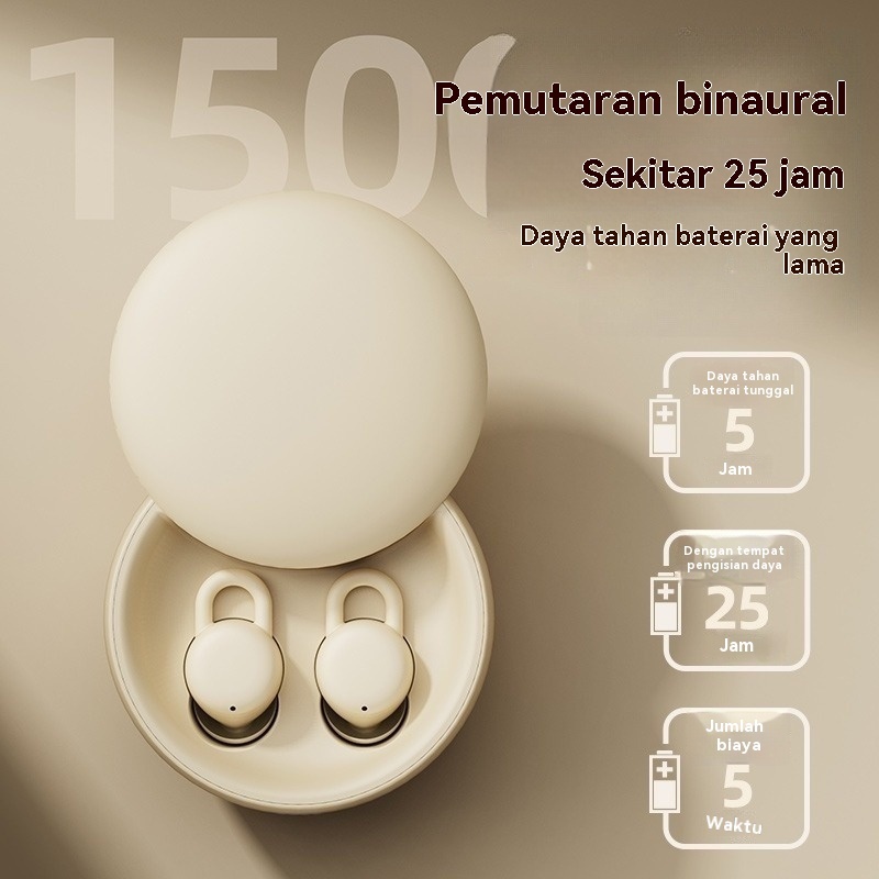 Invisible Sleep Wireless Earphone TWS Headphones Bluetooth Gaming Earbuds Sports Headset