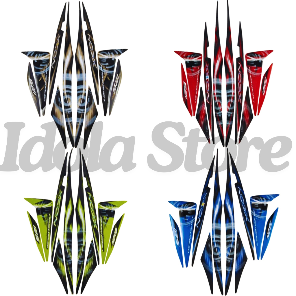 Stiker Striping Standart Yamaha Xeon 125 2012 List Body Motor Yamaha Xeon 125 2012 Terbaik