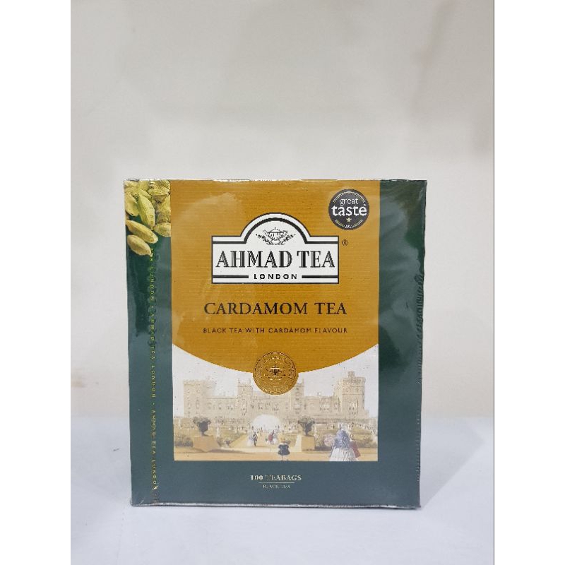 

Ahmad Tea London (Cardamom Tea) isi 100 Teabags