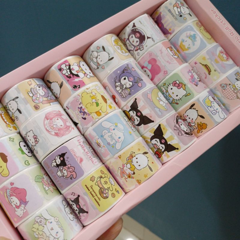 

Sticker seal gulung sanrio