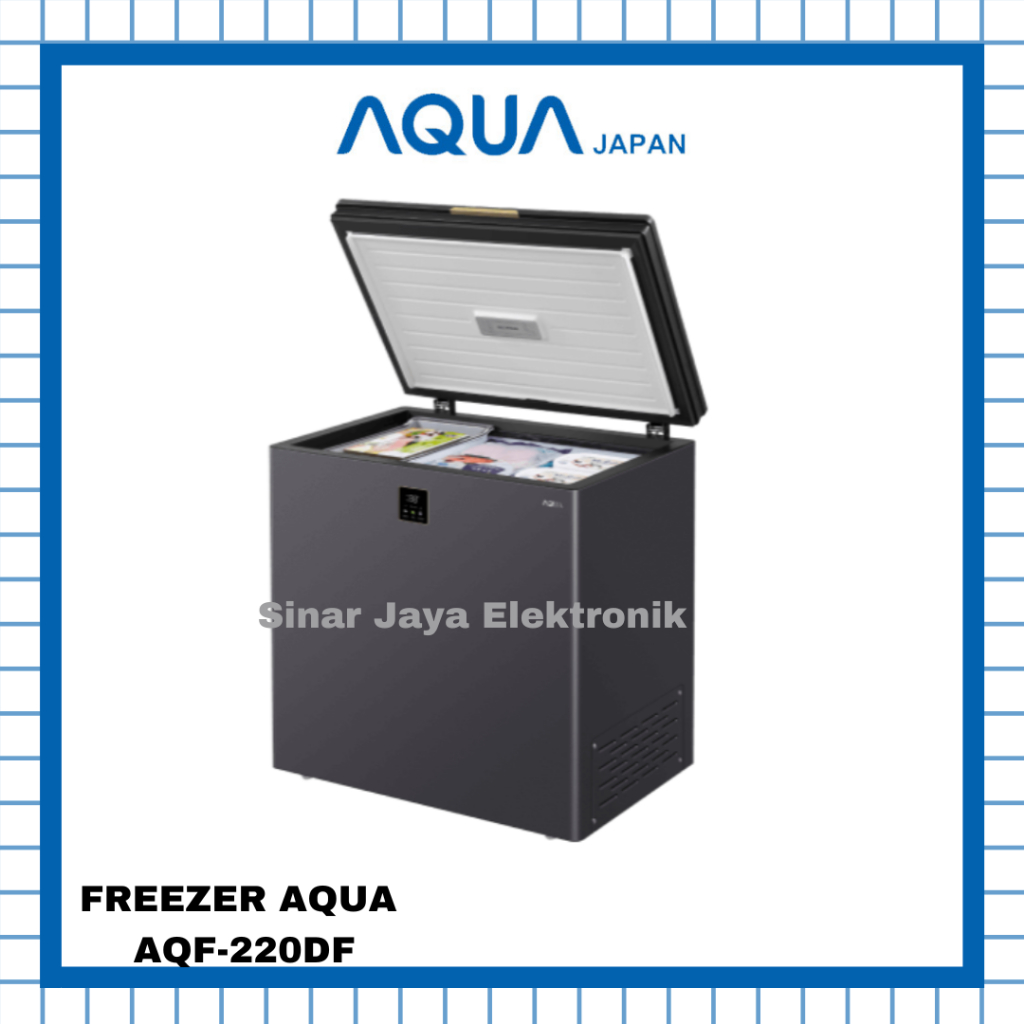FREEZER AQUA AQF-220DF 200 LITER FREEZER BOX