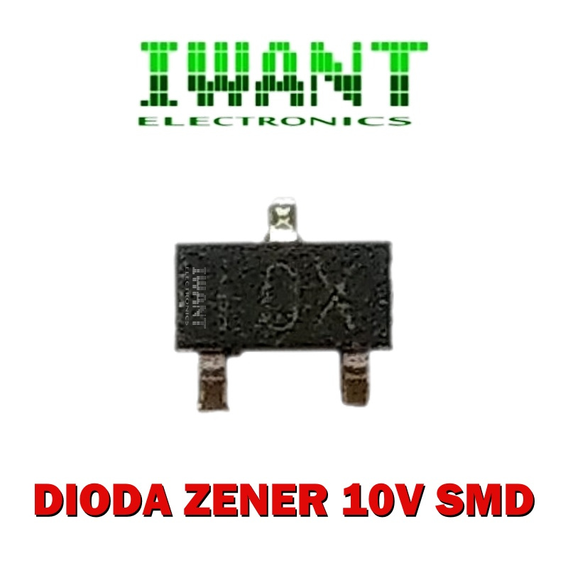 DIODA ZENER 10V DIODA SMD 10V SMD CODE 10X